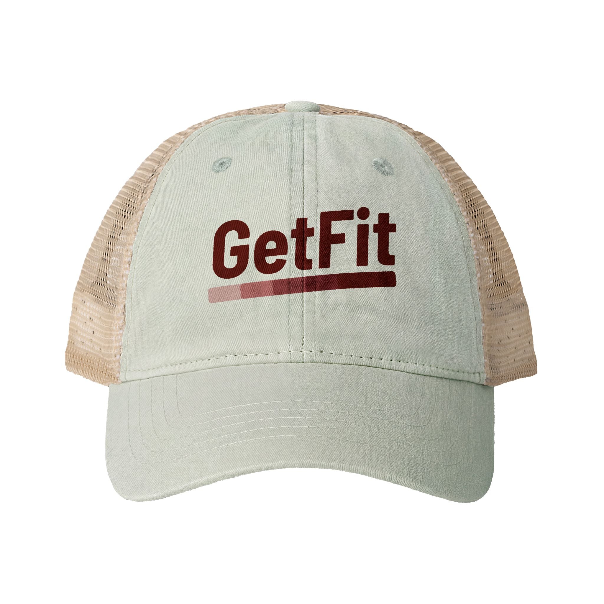 GetFit Washed Mesh-Back Hat