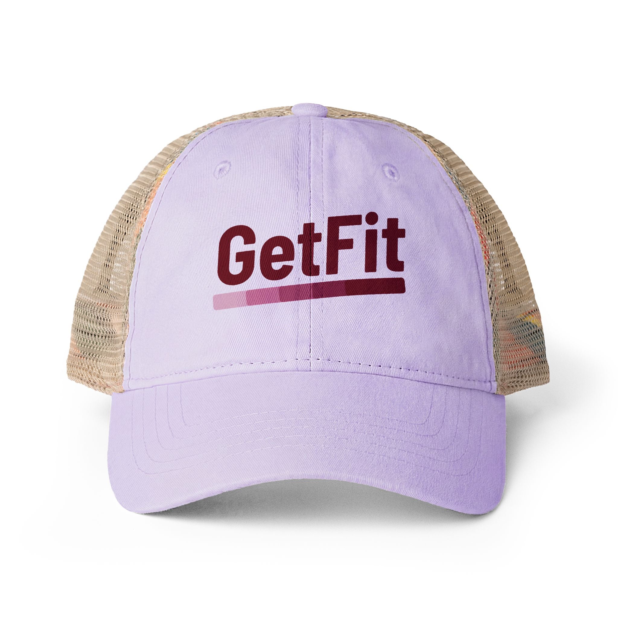 GetFit Washed Mesh-Back Hat