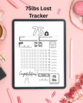 75lbs Weight Loss Tracker
