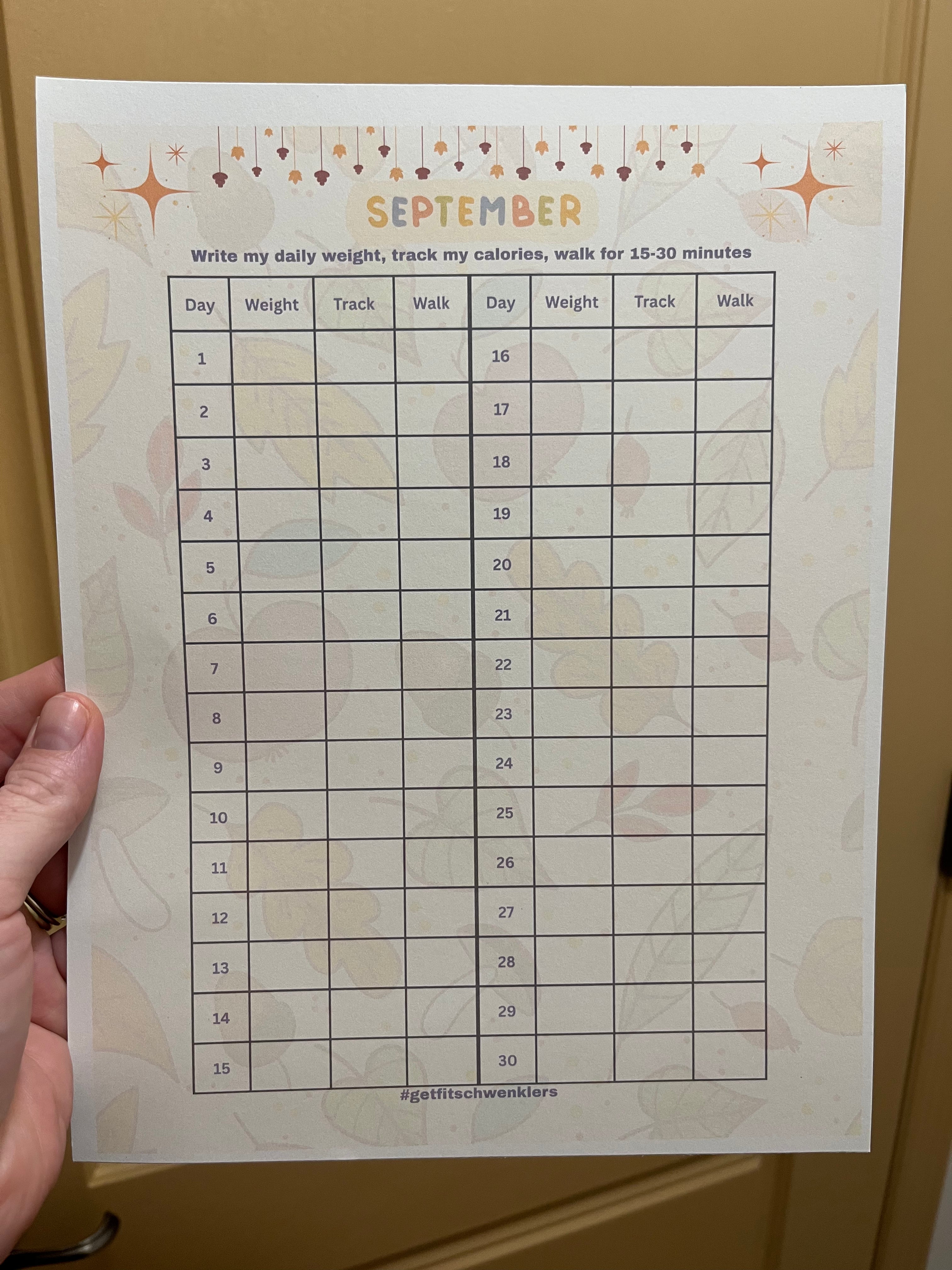 September Reset Challenge